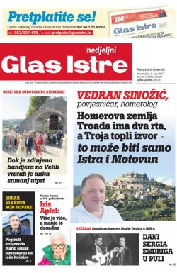 Glas Istre - broj 250, 11. sep 2022.