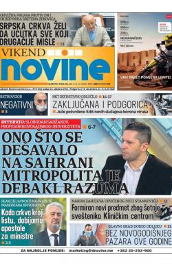 Dnevne novine - broj 2831, 7. nov 2020.