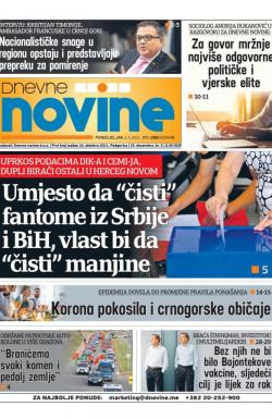 Dnevne novine - broj 2978, 3. maj 2021.