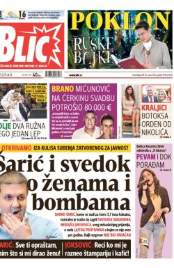 Blic - broj 6511, 30. mar 2015.