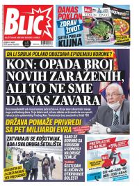 Blic - broj 8302, 31. mar 2020.