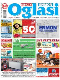 Novosti oglasi - broj 1410, 6. apr 2016.