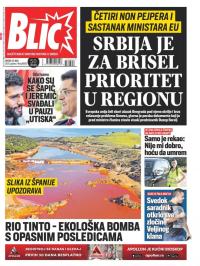 Blic - broj 8692, 12. maj 2021.