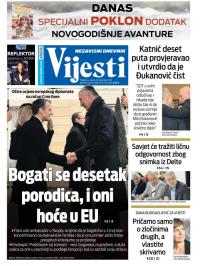 Vijesti - broj 7788, 10. dec 2019.