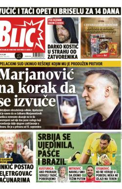 Blic - broj 7672, 26. jun 2018.