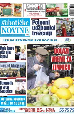 Nove Subotičke novine - broj 78, 24. avg 2018.