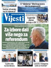 Vijesti - broj 9373, 30. maj 2024.