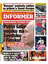 Informer - broj 3060, 13. maj 2022.