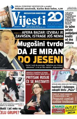 Vijesti - broj 6878, 16. maj 2017.