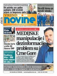 Dnevne novine - broj 2537, 23. nov 2019.