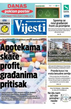 Vijesti - broj 7782, 4. dec 2019.