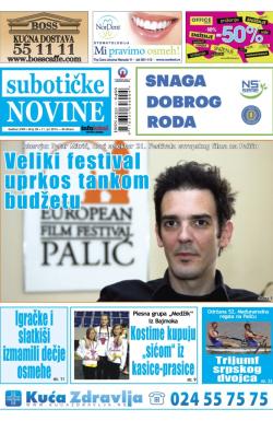 Nove Subotičke novine - broj 28, 11. jul 2014.