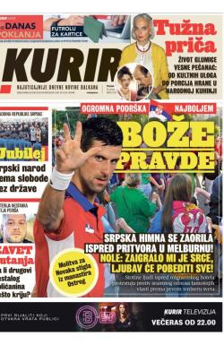 Kurir - broj 2837, 10. jan 2022.