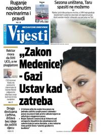 Vijesti - broj 7640, 16. jul 2019.