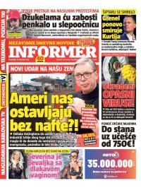 Informer - broj 3857, 16. dec 2024.