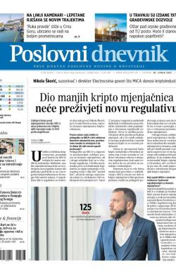 Poslovni Dnevnik - broj 4863, 20. jun 2023.