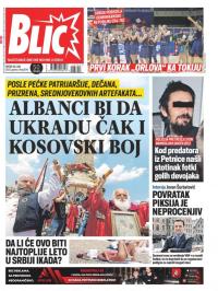 Blic - broj 8741, 30. jun 2021.