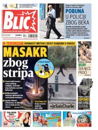 Blic - broj 6431, 8. jan 2015.