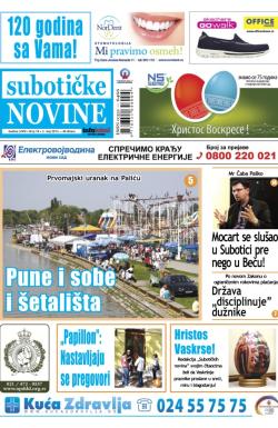 Nove Subotičke novine - broj 18, 3. maj 2013.