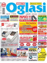 Novosti oglasi - broj 1342, 17. dec 2014.