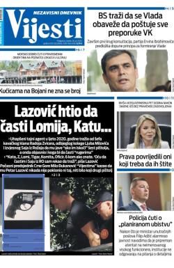 Vijesti - broj 9075, 26. jul 2023.