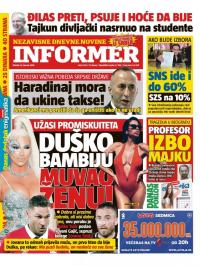 Informer - broj 2053, 22. jan 2019.