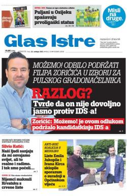 Glas Istre - broj 139, 22. maj 2021.