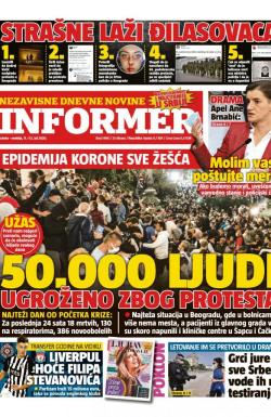 Informer - broj 2498, 11. jul 2020.