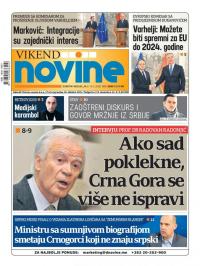 Dnevne novine - broj 2600, 8. feb 2020.