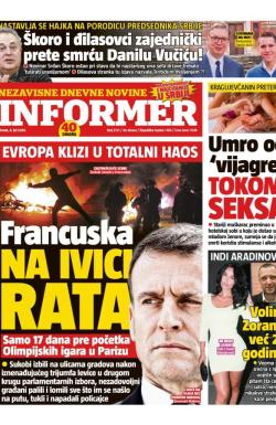 Informer - broj 3721, 9. jul 2024.