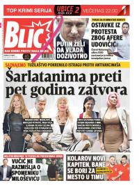 Blic - broj 7577, 20. mar 2018.