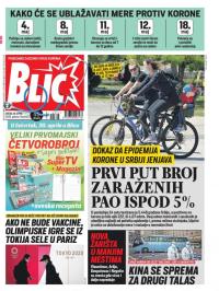 Blic - broj 8323, 29. apr 2020.