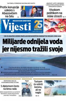 Vijesti - broj 8694, 26. jun 2022.