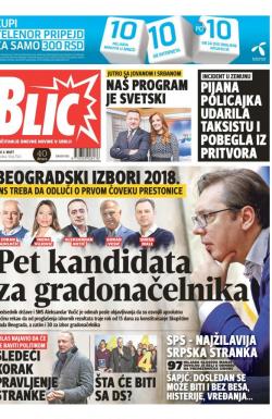 Blic - broj 7563, 6. mar 2018.