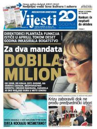 Vijesti - broj 7142, 26. feb 2018.