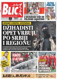 Blic - broj 8483, 8. okt 2020.