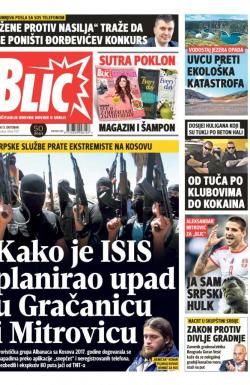 Blic - broj 7781, 13. okt 2018.