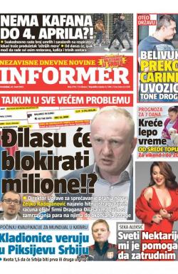 Informer - broj 2710, 22. mar 2021.