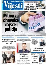 Vijesti - broj 9549, 25. nov 2024.