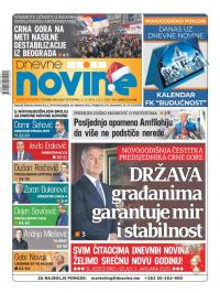 Dnevne novine - broj 2569, 31. dec 2019.