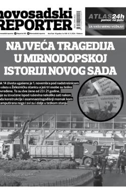 Novosadski reporter - broj 508, 8. nov 2024.