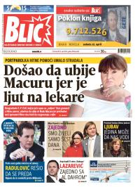 Blic - broj 6164, 10. apr 2014.