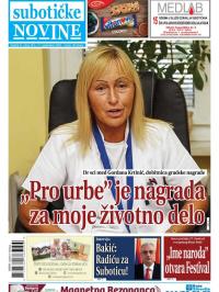 Nove Subotičke novine - broj 183, 11. sep 2020.