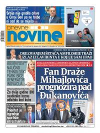 Dnevne novine - broj 2613, 24. feb 2020.