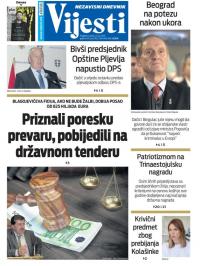 Vijesti - broj 7615, 21. jun 2019.