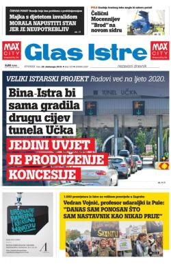 Glas Istre - broj 325, 26. nov 2019.