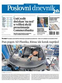 Poslovni Dnevnik - broj 5176, 16. sep 2024.