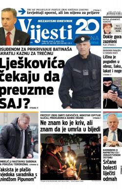 Vijesti - broj 7097, 12. jan 2018.