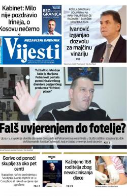 Vijesti - broj 7716, 30. sep 2019.