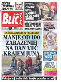 Blic - broj 8699, 19. maj 2021.